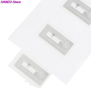Chip NFC NTAG213 Adhesivo 20x10mm 13.56MHz x5 Unidades