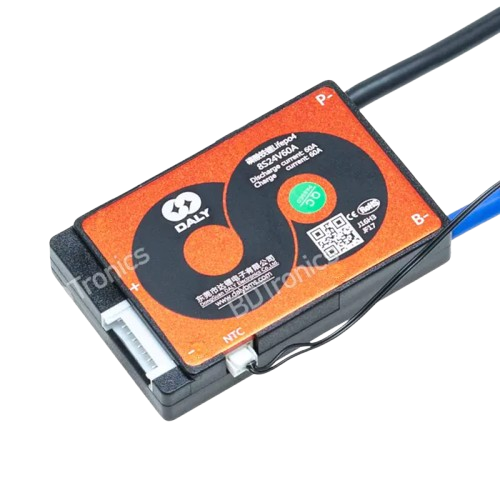 BMS DALY 8S 24V 60A LiFePO4 Protección y Balanceo NTC