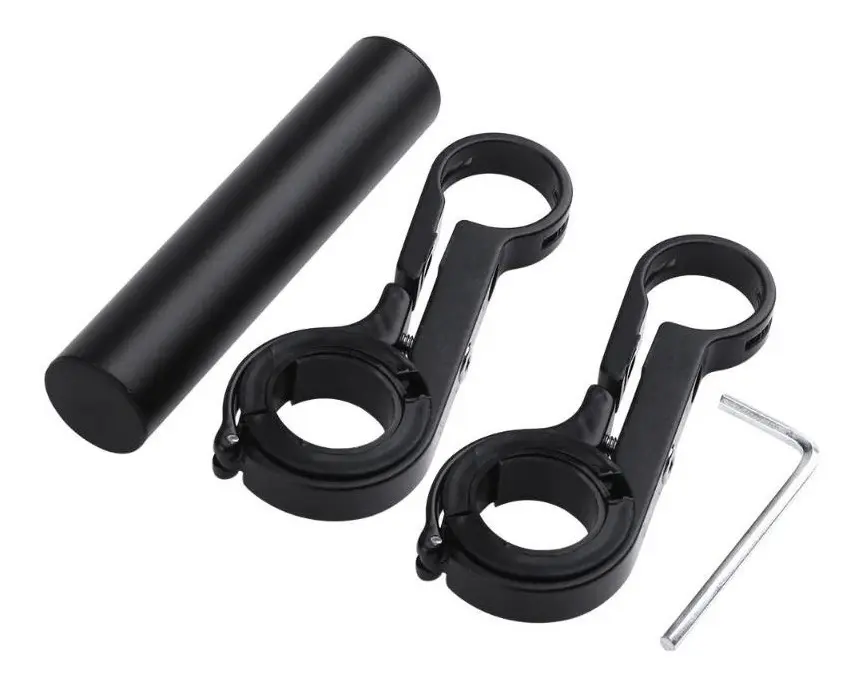 Extensor Soporte De Manillar De 10cm Negro - Imagen 2