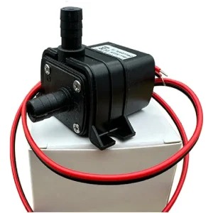 Bomba Sumergible De Agua Para Pecera Y Cascada Con 4.8w Negro 12v
