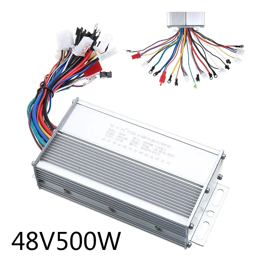 Controlador Para Bicicleta O Patineta Eléctrica 48v 500w - Imagen 4