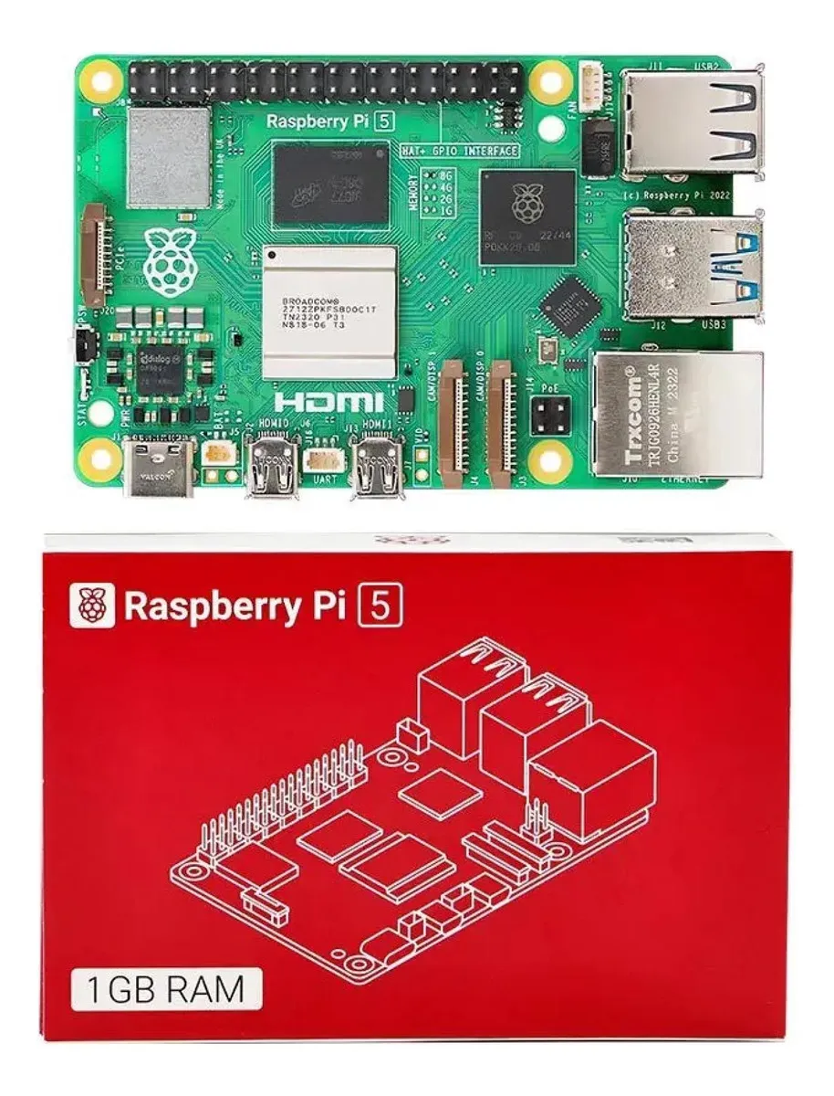 Raspberry Pi 5 1GB RAM Quad Core 2.4GHz - Imagen 3