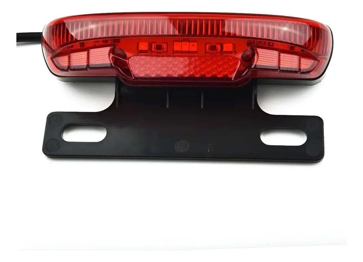 Luz Trasera Frenos Led 36 A 60v Negro - Imagen 2