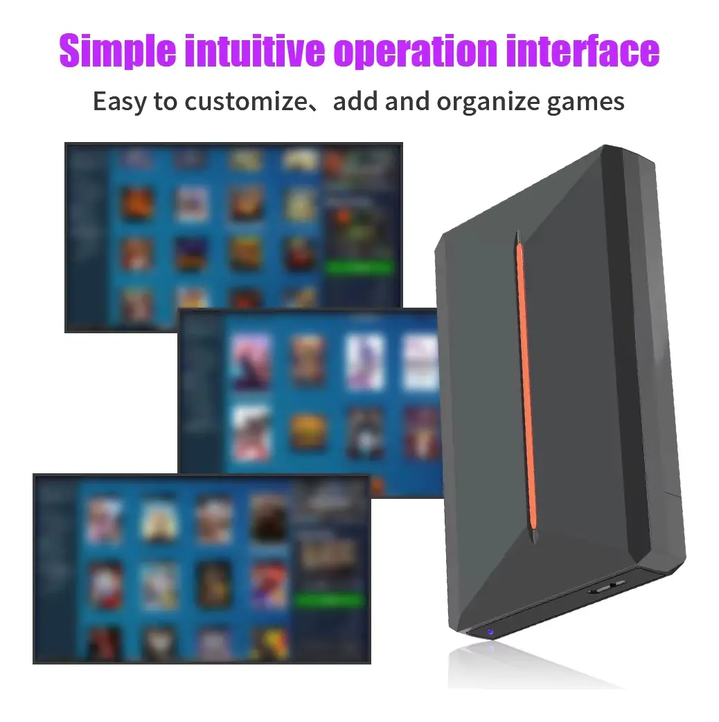 Launchbox Hdd 500 Gigas Ps4/ps3/ps2/wiiu/wii/n64/dc/ps1 - Imagen 3