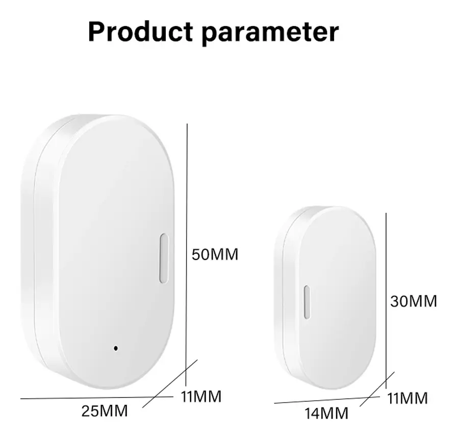 Sensor Puerta Tuya Zigbee Blanco - Imagen 2
