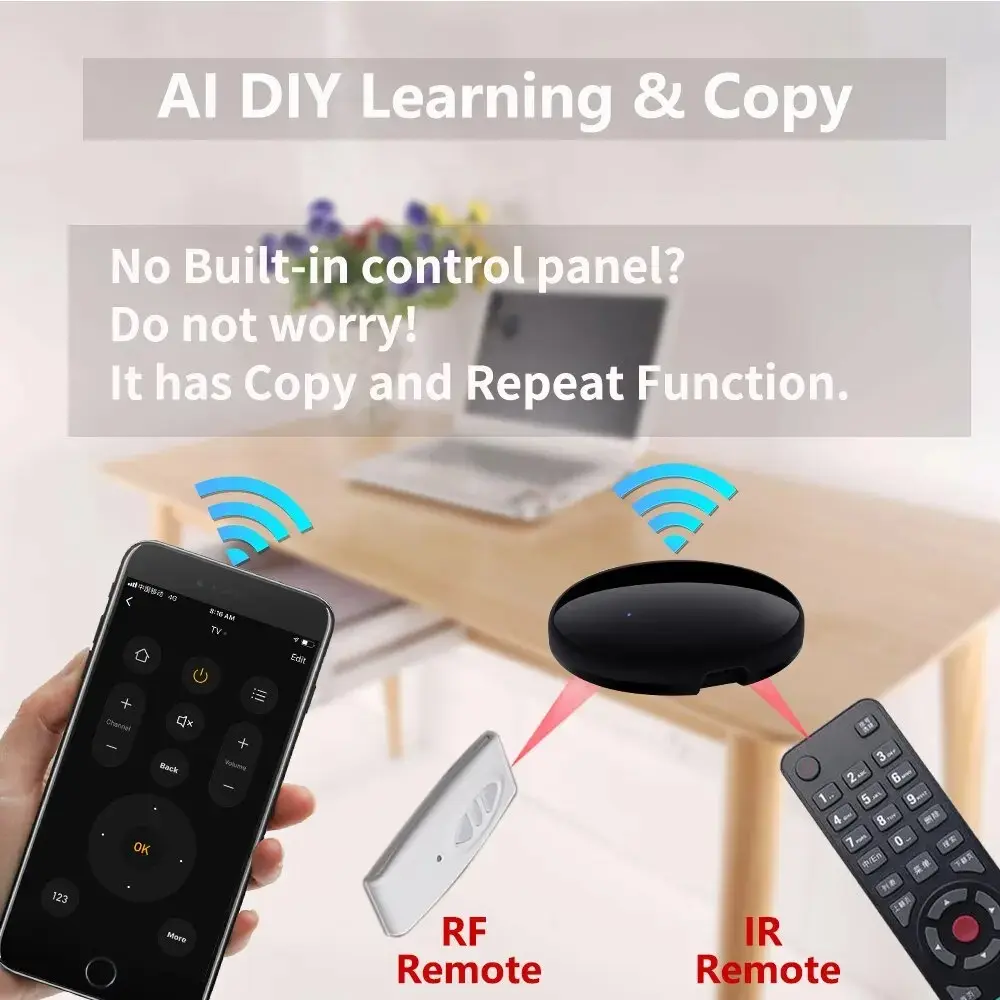 Control Universal Wifi Ir Y Rf Google, Alexa - Imagen 3