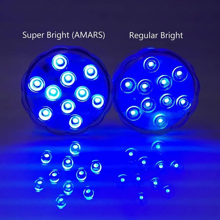 Luz LED RGB Sumergible IP68 con Control Remoto para Piscinas y Decoración - Imagen 5