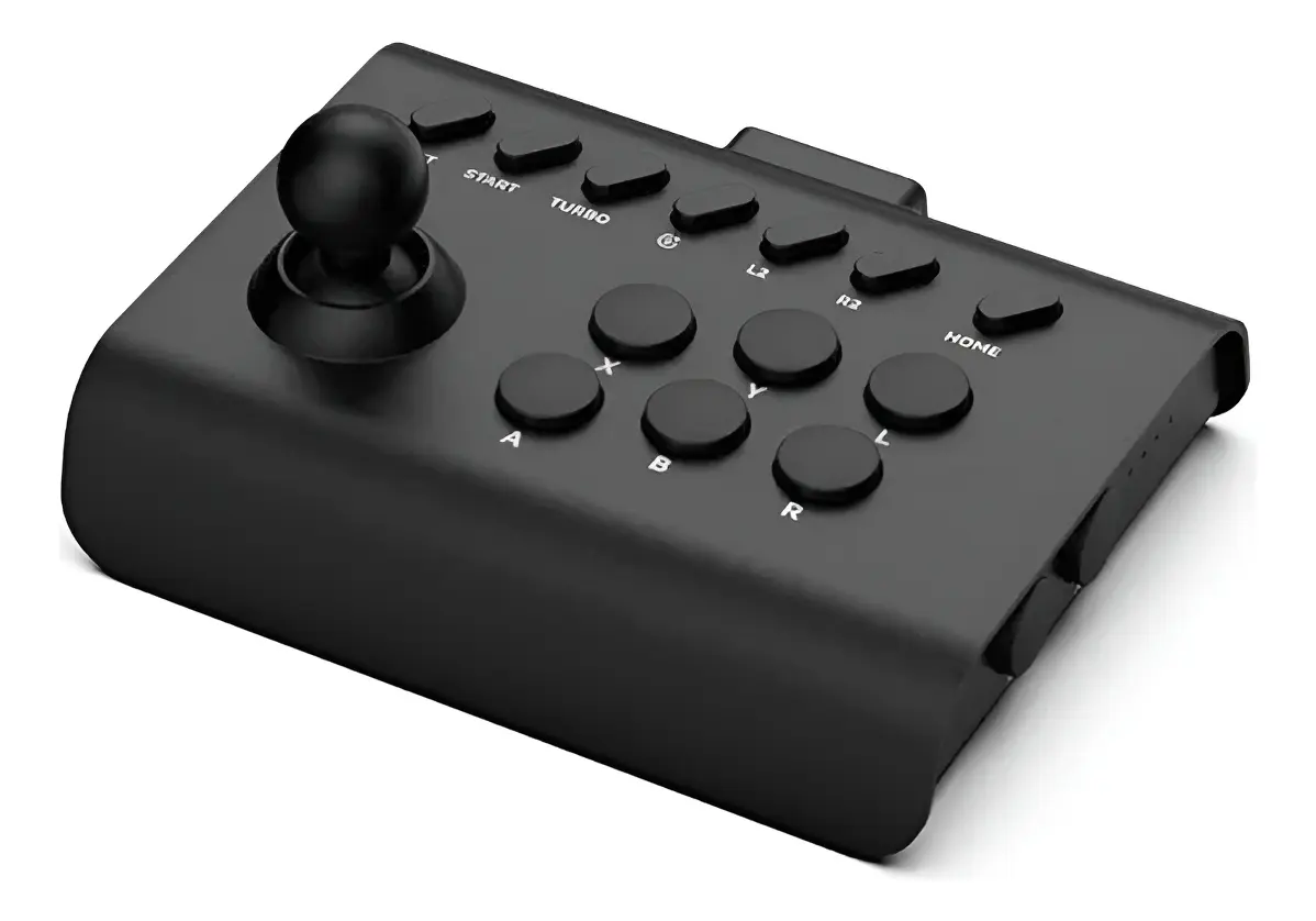 Mini Mando Compatible Pc, Ps4, Switch, Android Inalámbrico negro
