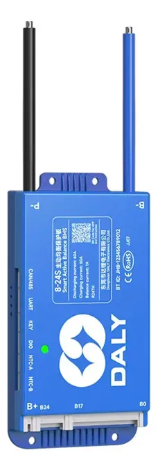 BMS Smart 100BALANCE 8S–24S 40A con Balanceo Activo