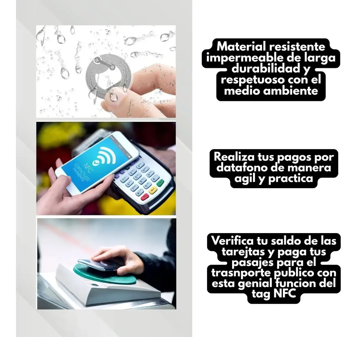 Etiquetas Adhesivas NFC NTAG213, pack 10 uni - Imagen 5
