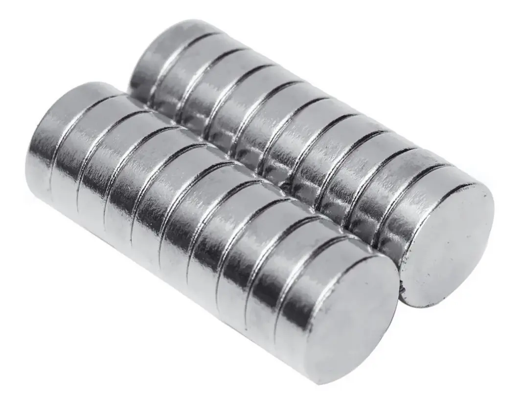 Iman Neodimio Fuerte N 50 Potente 10 X 2 Mm X 25 Und