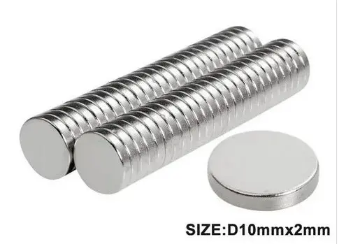 Iman Neodimio Fuerte N 50 Potente 10 X 2 Mm X 25 Und - Imagen 2