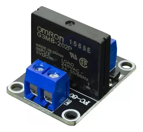 Modulo Rele Relay Estado Solido 1 Canal 5v Arduino