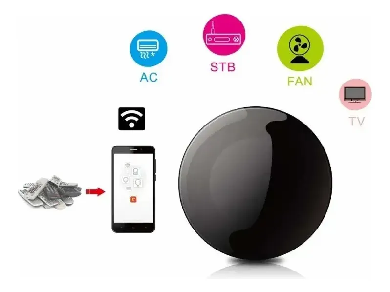 Control Remoto Universal Inteligente WiFi IR Tuya Smart Life Alexa Google Home - Imagen 5