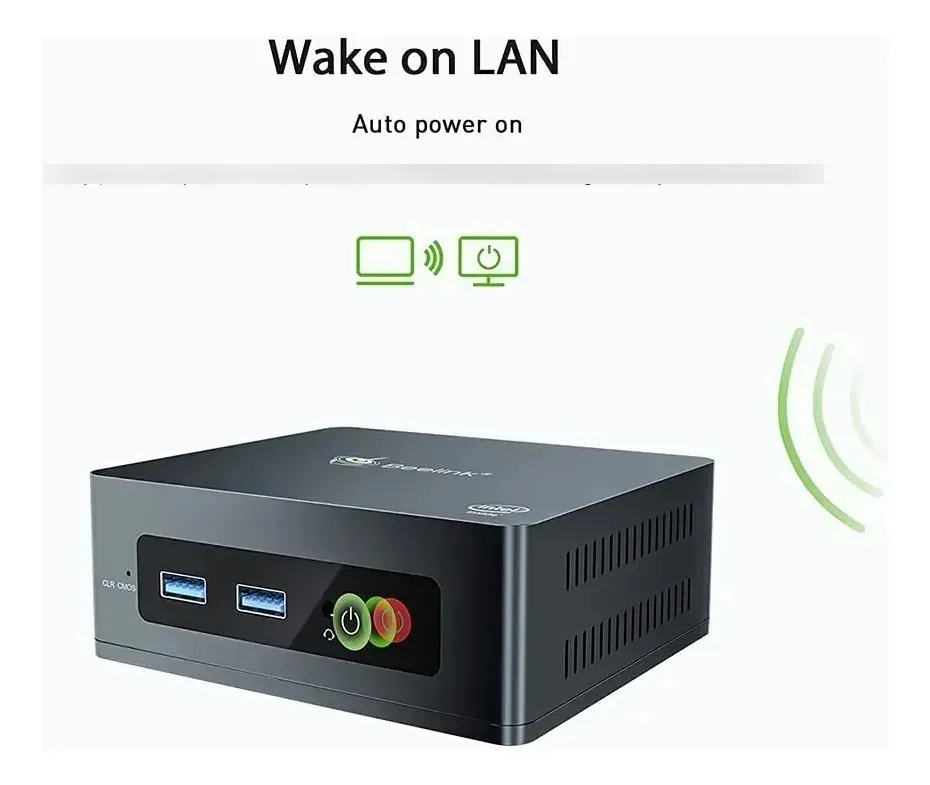 Mini PC Beelink GK35 Intel J3455 8GB RAM SSD 128GB Usado - Imagen 2