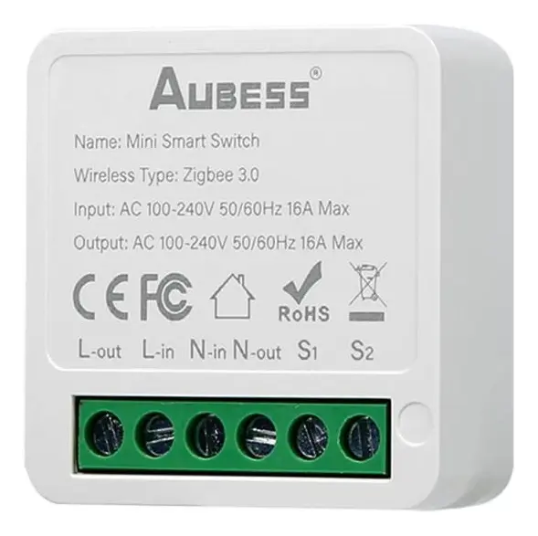 Mini Interruptor Zigbee 3.0 16a