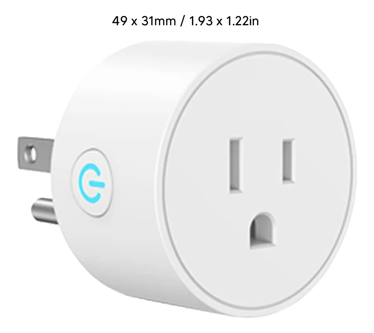 Tomacorriente Domótico Tuya Wi-fi 110v Modelo Tuya Blanco - Imagen 7
