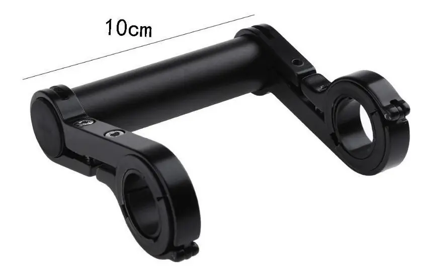 Extensor Soporte De Manillar De 10cm Negro - Imagen 3