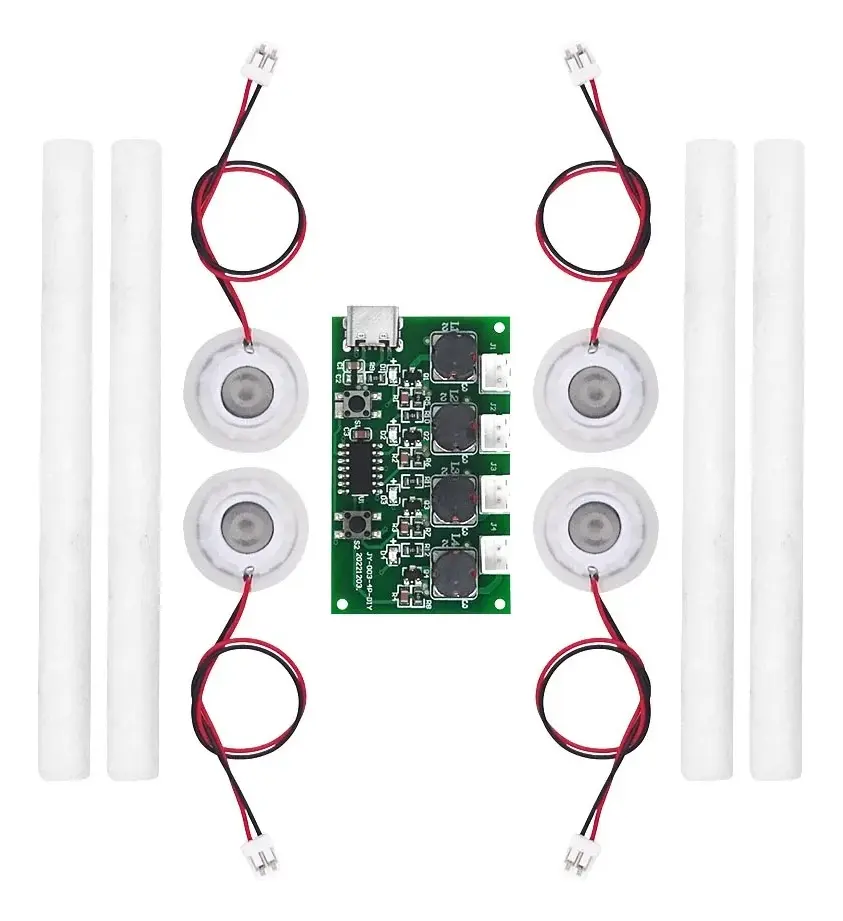 Módulo Humidificador 4 Vias Efecto Nebulizador