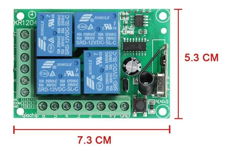 Relay Rf 4 Canales - Imagen 3