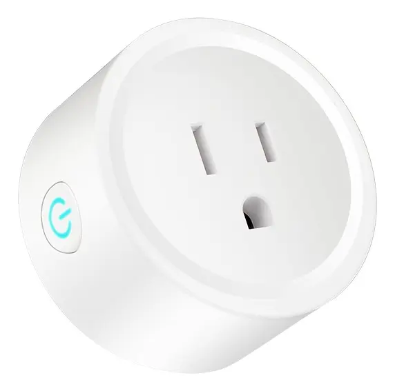 Tomacorriente Domótico Tuya Wi-fi 110v Modelo Tuya Blanco