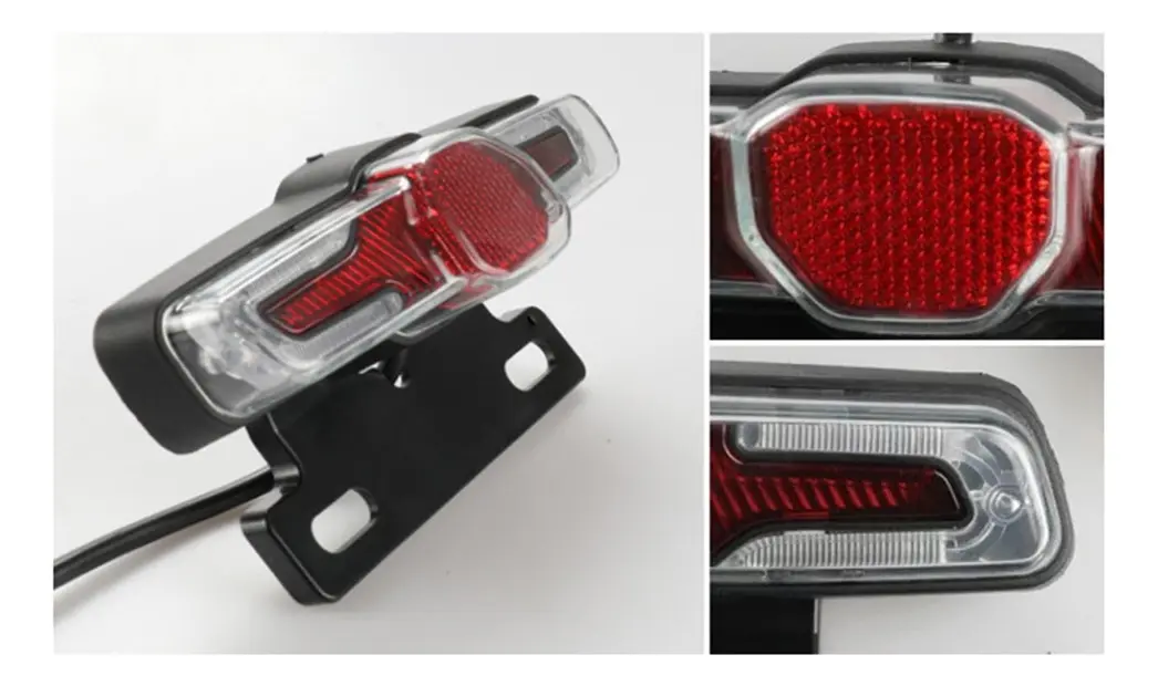 Luz Trasera De Freno 36-60v Rojo - Imagen 3