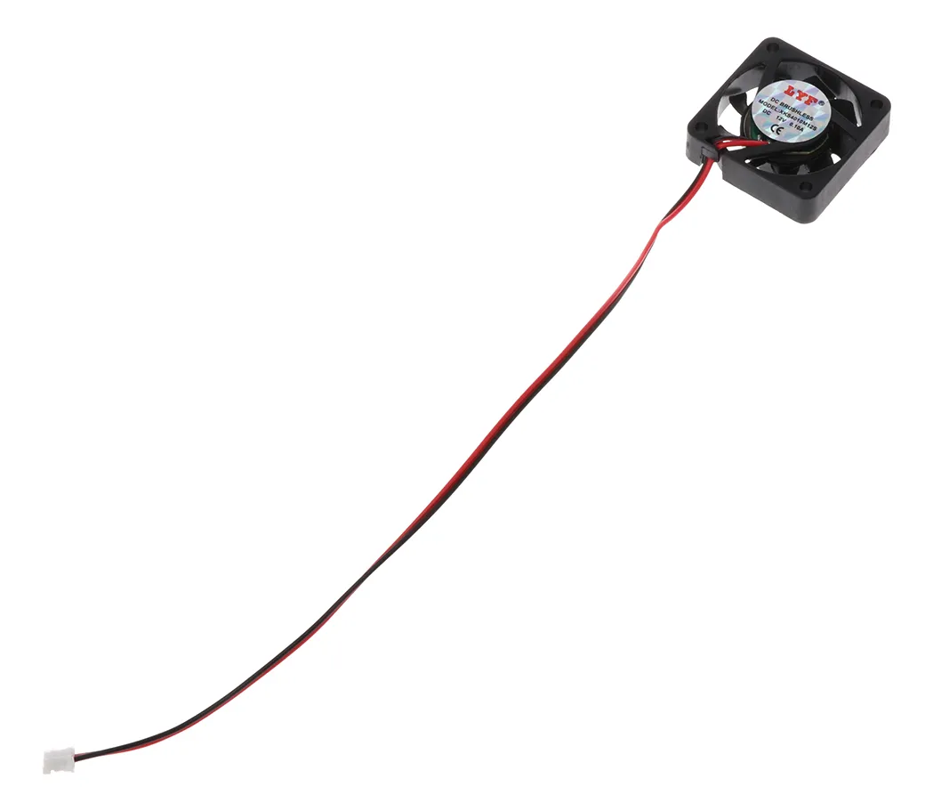 Mini Ventilador Cooler 3010 12V DC 30x30x10mm 2 Pines para Refrigeración Electrónica - Imagen 5