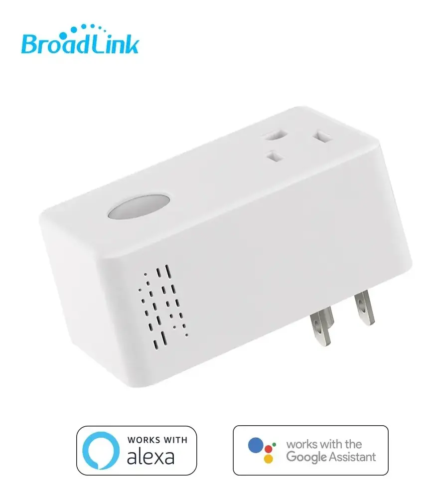 Tomacorriente Inteligente BroadLink SP3 WiFi 16A – Compatible con Alexa y Google Home - Imagen 2