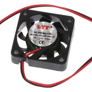 Mini Ventilador Cooler 4010 12V DC 40x40x10mm 2 Pines Brushless