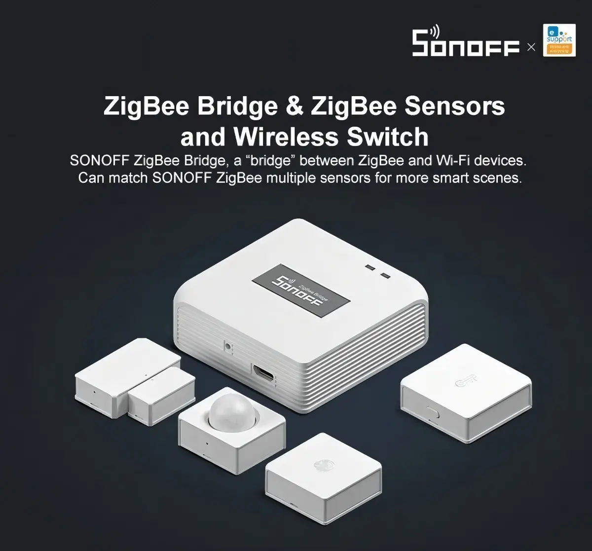 Sensor Sonoff Snzb-04 Puertas Ventanas Zigbee 3.0 Inalámbrico Blanco - Imagen 4