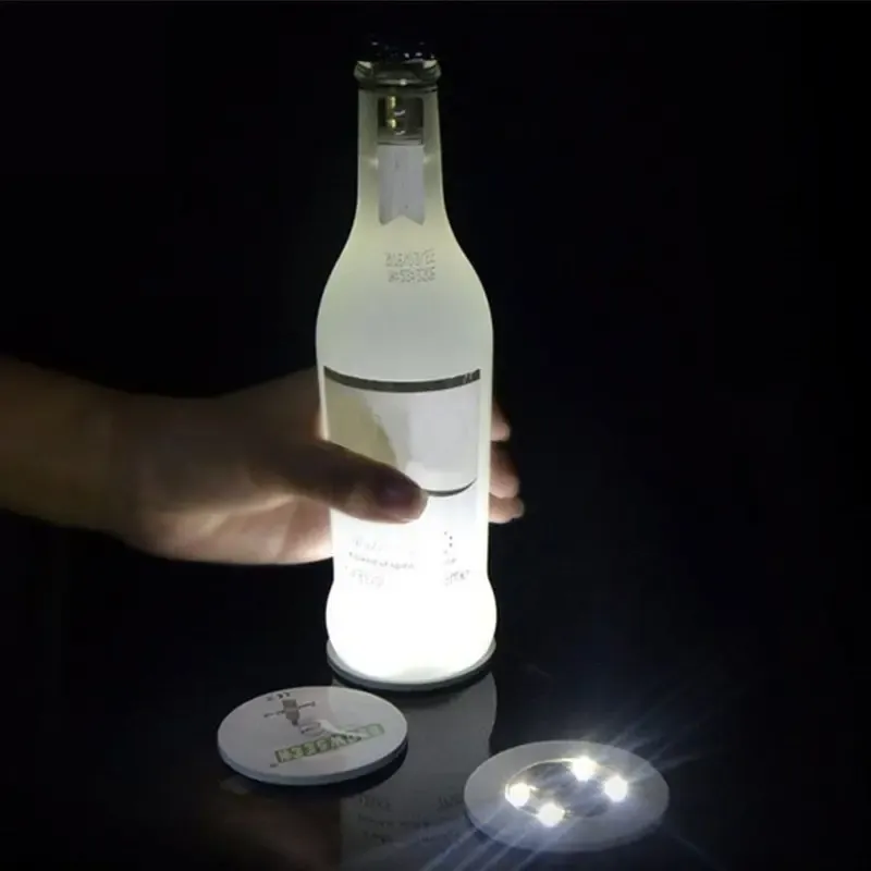 Portavaso Led Calcomania Blanco - Imagen 6