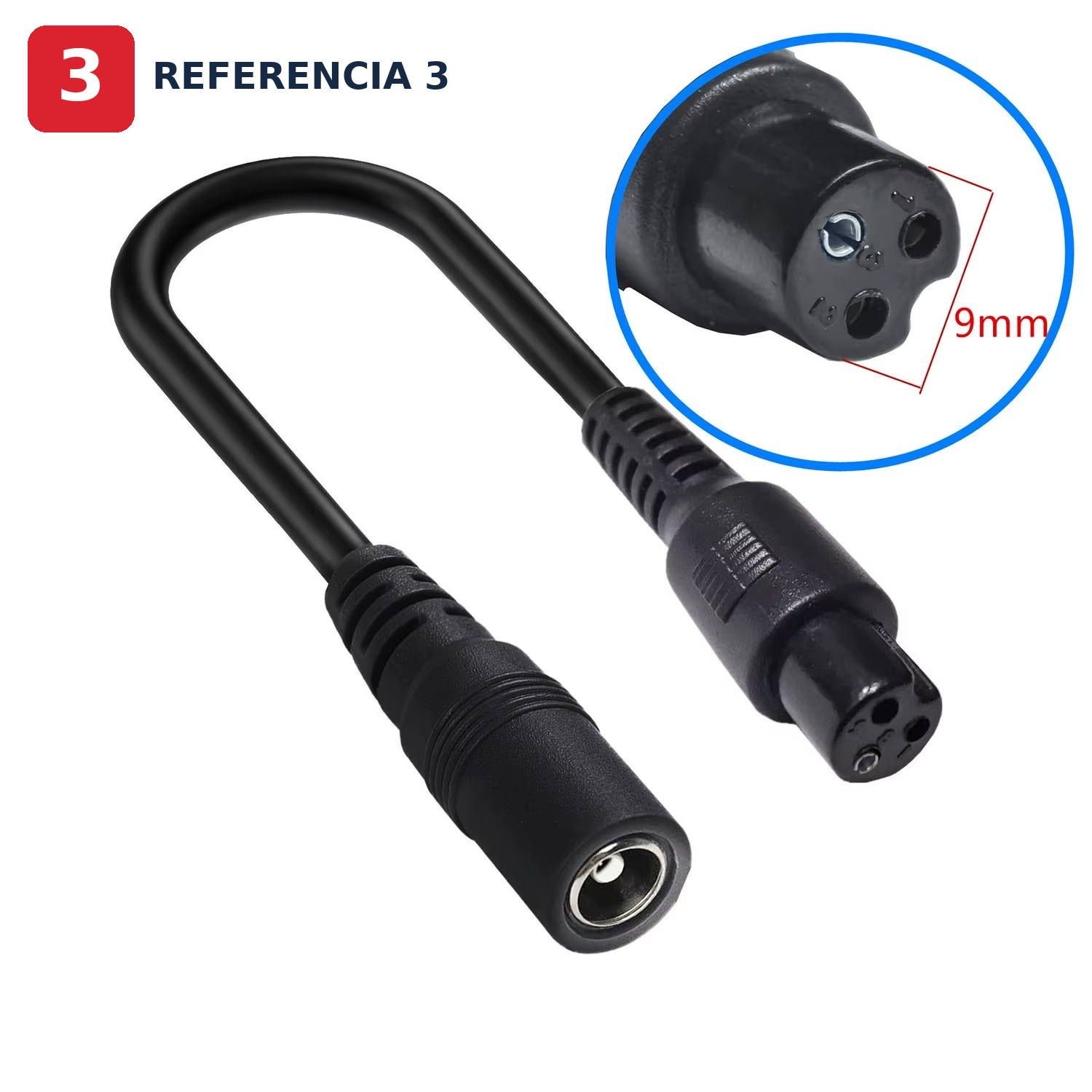 Terminal Adaptadora para Cargador de Batería de Litio – Bicicleta, Patineta y Scooter Eléctrico – Varios Conectores - Imagen 4